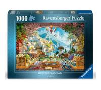 Ravensburger - Puzzle 1000 piezas - Terraza mediterránea