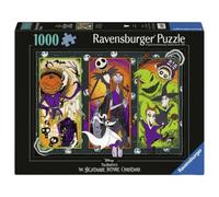 Ravensburger - Puzzle 1000 Piezas: The Nightmare Before Christmas, Puzzle Adultos 70 x 50 cm, Rompecabezas Adultos, para Toda la Familia, Regalo Adulto
