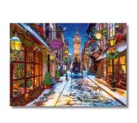 Ravensburger - Puzzle 1000 Piezas Tiempo De Navidad | Puzzle Adultos 70x50cm | Puzzle 1000 Piezas Adultos California Eeuu | Rompecabezas Adulto | Regalo Original