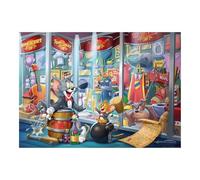 Ravensburger - Puzzle 1000 Piezas Tom & Jerry | Puzzle Adultos 70x50cm | Puzles 1000 Adultos | Rompecabezas Niños +14 Años | Puzzles 1000 Piezas De Tom & Jerry