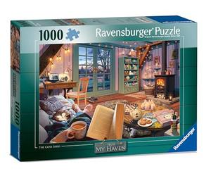Ravensburger - Puzzle 1000 Piezas Un rincón Acogedor | Puzzle Adultos 50x70cm | Puzzle 1000 Piezas | Rompecabezas Adultos | Ideas Regalo