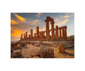 Ravensburger - Puzzle 1000 Piezas Valle de los Templos | Puzzle Adultos 70x50cm | Puzzle 1000 Piezas Agrigento | Rompecabezas Adultos Paisajes