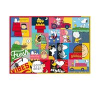 Ravensburger - Puzzle 1000 Piezas Vida De Peanuts | Puzzle Adultos 70x50cm | Puzles 1000 Adultos | Rompecabezas Niños +14 Años | Puzzles 1000 Piezas De Vida De Peanuts