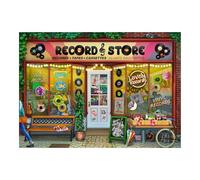 Ravensburger - Puzzle 1000 Piezas Vintage Vinyl | Puzzle Adultos 70x50cm | Puzzle 1000 Piezas | Rompecabezas Ilustrados