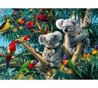 Ravensburger - Puzzle 500 Piezas Koalas En El Árbol | Puzzle 500 Piezas Adultos | Rompecabezas Adultos Y Niños De 14 Años O Más | Regalos para Niños 14 Años O Más | Mide 49x36cm