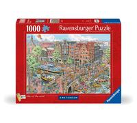 Ravensburger Puzzle 12000296 - Amsterdam - 1000 Teile Puzzle für Erwachsene und