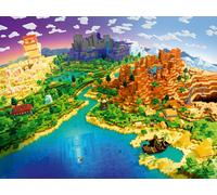 Ravensburger Puzzle 12000433 - World of Minecraft - 1500 Teile (Importación USA)