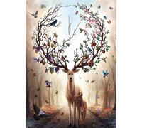 Ravensburger Puzzle 12000459 - Magischer Hirsch - 1000 Teile P (Importación USA)