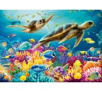 Ravensburger Puzzle 12000577 Blaue Unterwasserwelt 1000 Teile (Importación USA)