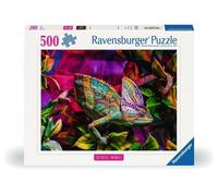 Ravensburger Puzzle 12001333, Colorful Animals - Chamäleon - 500 Teile Puzzle fü