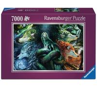 Ravensburger Puzzle 12001423 - Puzzle (7000 Piezas, diseño de Lobos, susurro del Bosque)