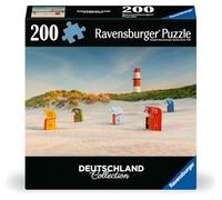 Ravensburger Rompecabezas 12001477 – 300 piezas – Faro detrás de la duna en Borkum