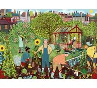 Ravensburger Puzzle 12001714, jardín comunitario, Moderno y Colorido Rompecabezas de 1000 Piezas, para los Amantes de la jardinería y los Amantes de los Rompecabezas a Partir de 14 años