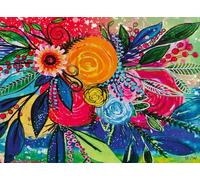 Ravensburger Puzzle 12001846, Color Explosion, Rompecabezas de Flores de 500 Piezas para Adultos y niños a Partir de 12 años
