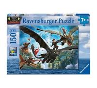 Ravensburger - Puzzle 150 piezas XXL - Como entrenar a tu dragón