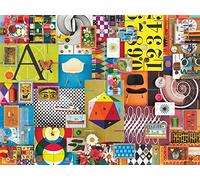 Ravensburger - Puzzle: Collage Eames Casa de Cartas, Puzzle 1500 Piezas, Puzzles para Adultos, Puzzle 1500 Piezas Adultos, Pegamento Puzzle para Enmarcar Puzzles, Rompecabezas Adultos, 80x60cm