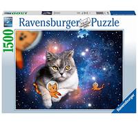 Ravensburger - Puzzle 1500 Piezas Gato Espacial | Puzzle Adultos | Rompecabezas Adultos | para Toda La Familia | 80x60 Cm | Regalo Adulto