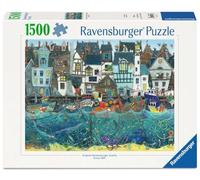 Ravensburger 12001398 Habour of Wonders: a Bustling Fantasy Port-Puzzle de 1500 Piezas, para niños y Adultos a Partir de 14 años