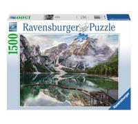 Ravensburger - Puzzle 1500 Piezas Lago Braies | Puzzle Adultos | Rompecabezas Adultos | para Toda La Familia | 80x60 Cm | Regalo Adulto