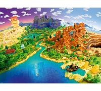 Ravensburger Puzzle 12000433 - World of Minecraft - 1500 Teile Minecraft Puzzle