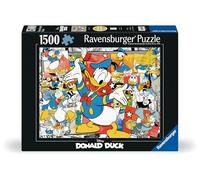 Ravensburger - Puzzle 1500 Piezas Pato Donald | Puzzle 1500 Piezas Adultos | Rompecabezas Adultos Y Niños De 14 Años O Más | Regalos para Niños 14 Años O Más | Mide 80x60cm