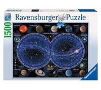 Ravensburger - Puzzle: Planetas Sistema Solar, Puzzle 1500 Piezas, Puzzles para Adultos y Niños, Puzzle 1500 Piezas Adultos, Pegamento Puzzle para Enmarcar Puzzles, Rompecabezas Adultos, 80x60cm