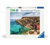 Ravensburger - Puzzle 1500 Piezas Popeye Village Malta | Puzzle 1500 Piezas Adultos | Rompecabezas Adultos Y Niños De 14 Años O Más | Regalos para Niños 14 Años O Más | Mide 80x60cm