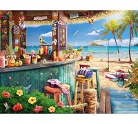 Ravensburger - Puzzle 1500 Piezas Quiosco De La Playa | Puzzle 1500 Piezas Adultos | Rompecabezas Adultos Y Niños De 14 Años O Más | Regalos para Niños 14 Años O Más | Mide 80x60cm