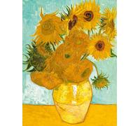 Ravensburger - Puzzle Van Gogh: Girasoles, Puzzle 1500 Piezas, Puzzles para Adultos, Puzzle 1500 Piezas Adultos, Pegamento Puzzle para Enmarcar Puzzles Cuadros Famosos, Rompecabezas Adultos, 80x60cm