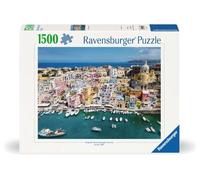 Ravensburger - Puzzle 1500 Piezas Vista de Procida, Puzzle Adultos 80x60 cm | Puzzle 1500 piezas, formato 80x60 cm, para adultos, ideal como regalo original y para disfrutar del montaje.