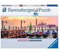 Ravensburger Puzzle 15082 Panorama Venecia Gondolas 1000 Piezas 14+ Años