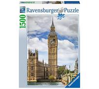 Ravensburger- Findus Am Big Ben Gatito Puzle de 1500 Piezas, Multicolor (16009)