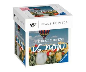 Ravensburger Puzzle 16964 The Best Moment is Now-Peace by Piece 99 Piezas.