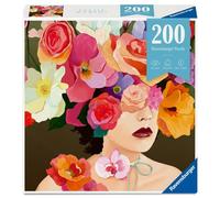Ravensburger - puzzle 200 piezas rosa - puzzle flores de 200 piezas ad