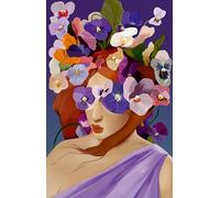 Ravensburger - Puzzle 200 Piezas Violeta | Puzzle Flores De 200 Piezas Adultos | Rompecabezas Adultos | 21x33cm | Regalo Original | Ideas Regalo