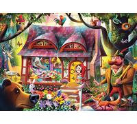 Ravensburger - Puzzle Caperucita Roja 1000 Piezas Para Adultos, Pegamento Para Enmarcar, Rompecabezas, Regalos, 70x50cm
