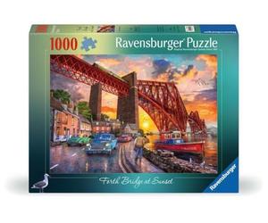 Ravensburger Puzzle 2D 1000 elementów: Most o wschodzie słońca, Nowy Design