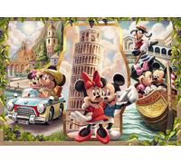 Ravensburger Puzzle 2D 1000 elementów: Wakacje Miki i Mini, No (Importación USA)