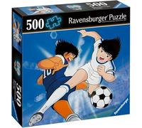 Ravensburger- Puzzle 2D Adulto 500 Piezas 80s - Holly&Benji (12001650)