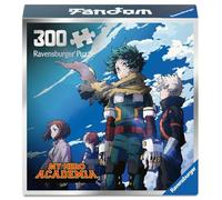 Ravensburger - Puzzle 300 Piezas My Hero Academia | Puzzle 300 Piezas Adultos | Rompecabezas Adultos Y Niños De 8 Años O Más | Regalos para Niños 8 Años O Más | Mide 27x27cm