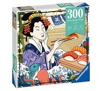 Ravensburger - Puzzle: Sushi, 300 Piezas, Puzzles para Adultos, Rompecabezas para Adultos, Regalos a Partir de 12 Años, Puzzle para Enmarcar, 27x39cm