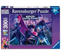 Ravensburger - Puzzle 300 Piezas XXL:K-Pop Demon Hunters Rumi, Mira & Zoey, Puzzle Niños 9 Años O Más, Rompecabezas Niños, 49 x 36 cm, Regalo Niño 9 Años, Regalo Original