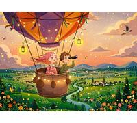 Ravensburger - Puzzle 300 Piezas XXL: Teleférico al Atardecer, Puzzle Niños 9 Años O Más, Rompecabezas Niños, 49 x 36 cm, Regalo Niño 9 Años, Regalo Original