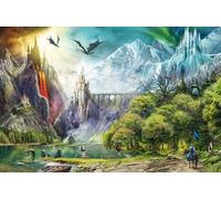 Ravensburger- Puzzle 3000 pièces-Règne Des Dragons Dragones Adultos (16462)