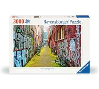Ravensburger - Puzzle 3000 Piezas Arte callejero en Ámsterdam | Puzzle Adultos | Rompecabezas Adultos | Para Toda La Familia | 121x80 Cm | Regalo Adulto