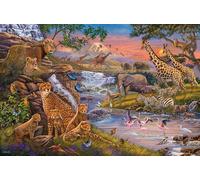 Ravensburger - Puzzle: Reino Animal, Puzzle 3000 Piezas, Puzzles para Adultos y Niños, Puzzle 3000 Piezas Adultos, Pegamento Puzzle para Enmarcar puzzles, Rompecabezas Adultos, Pasatiempos, 121x80cm