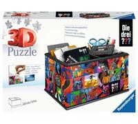 Ravensburger Puzzle 3D 11589 - Caja de almacenaje Práctico Organizador para los Tres Fans-Regalo Ideal para Adultos y niños a Partir de 8 años