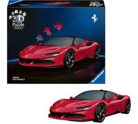 Ravensburger - Puzzle 3D Adultos Ferrari SF90 Stradale | Puzzles 3D para Adultos Y Niños De 8 Años O Más | Maquetas para Montar De 108 Piezas | Regalos Niños 8 Años O Más
