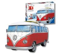 Ravensburger - Puzzle 3D Adultos Furgoneta Volkswagen | Puzzles 3D para Adultos Y Niños De 10 Años O Más | Maquetas para Montar De 162 Piezas | Regalos Niños 10 Años O Más