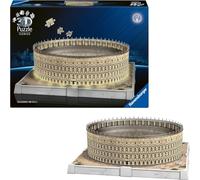 Ravensburger - Puzzle 3D Adultos Iconics: Coliseo Led | Puzzles 3D para Adultos Y Niños De 8 Años O Más | Maquetas para Montar De 216 Piezas | Regalos Niños 8 Años O Más